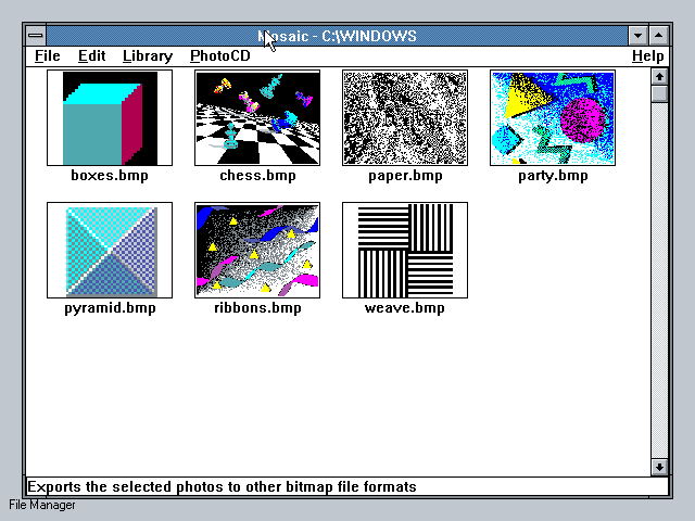 Corel Draw 3 - Mosaic